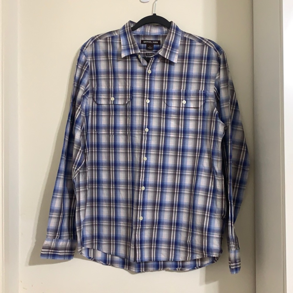 Michael kors men’s button down-L